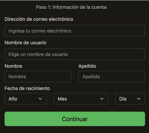REGISTRO New Vegas casino